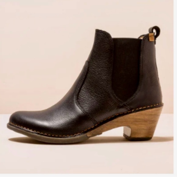 El Naturalista Sylvan Boot black leather size 37 - Picture 3 of 4